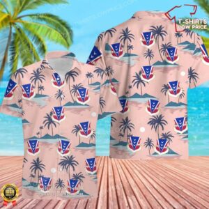 US Air Force 838th Air Division Hawaiian Shirt