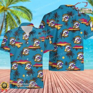 US Air Force 336th Fighter Squadron Hawaiian Shirt