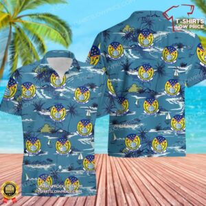 US Air Force 321st Missile Squadron Hawaiian Shirt
