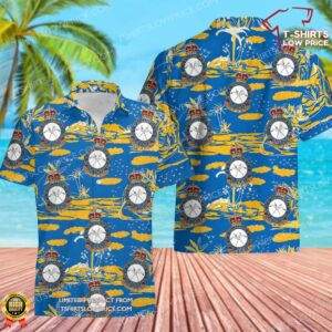 Royal Australian Air Force No. 11 Squadron Hawaiian Shirt