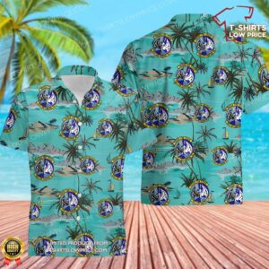 US Air Force 728th Battle Management Control Squadron Hawaiian Shirt