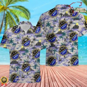 US Air Force 953 Reserve Support Squadron Hawaiian Shirt