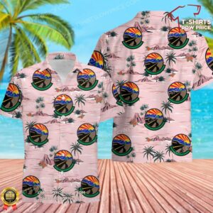 US Air Force 944 Civil Engineer Squadron Hawaiian Shirt