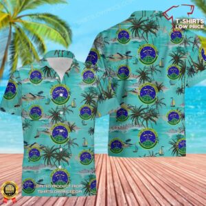 US Air Force 916 Communications Flight Hawaiian Shirt