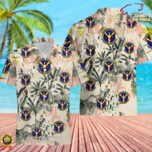 US Air Force 911 Force Support Squadron Hawaiian Shirt