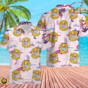 US Air Force 908th Force Support Squadron (AFRC) Hawaiian Shirt