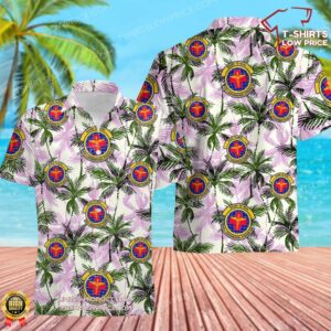 US Air Force 908th Aeromedical Staging Squadron (AFRC) Hawaiian Shirt