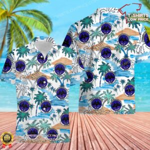 US Air Force 890th Missile Security Forces Squadron (AFGSC) Hawaiian Shirt