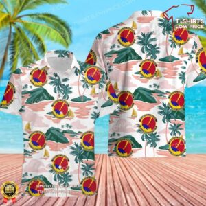 US Air Force 854th Combat Operations Squadron (AFRC) Hawaiian Shirt