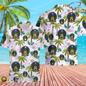 US Air Force 821st Contingency Response Support Sq (AMC) Hawaiian Shirt