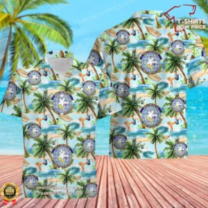 US Air Force 820th Combat Operations Squadron (ACC) Hawaiian Shirt