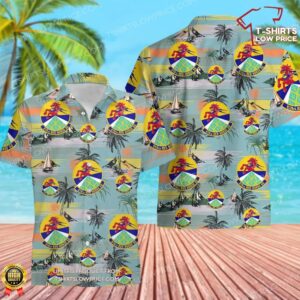 US Air Force 819th RED HORSE Squadron (ACC) Hawaiian Shirt
