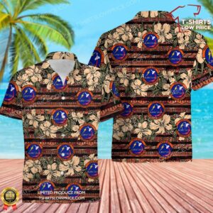 US Air Force 812th Aircraft Instrumentation Test Squadron (AFRC) Hawaiian Shirt