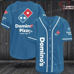 Domino’s Pizza Central Region Blue Baseball Jersey