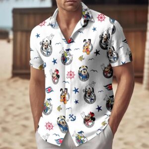 Mickey And Co Cruise Hawaiian Shirt