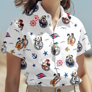 Mickey And Co Cruise Hawaiian Shirt 3