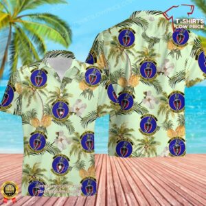US Air Force 802d Civil Engineer Squadron (AETC) Hawaiian Shirt