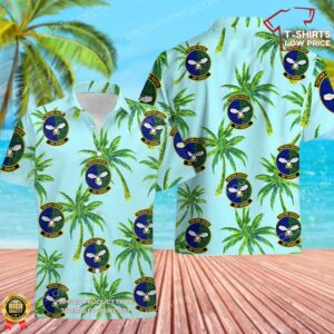 US Air Force 801st Special Operations Aircraft Maintenance Squadron (AFSOC) Hawaiian Shirt