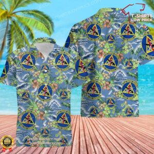 US Air Force 788th Civil Engineer Squadron (AFMC) Hawaiian Shirt
