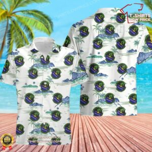 US Air Force 763d Maintenance Squadron (ACC) Hawaiian Shirt