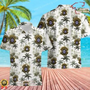 US Air Force 747th Communications Squadron Hawaiian Shirt