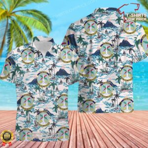 US Air Force 742d Missile Squadron (AFGSC) Hawaiian Shirt