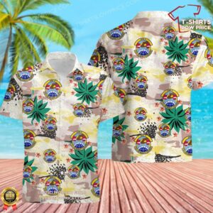 US Air Force 734th Air Mobility Squadron (AMC) Hawaiian Shirt