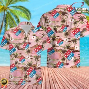 Domino’s Pizza Halloween Hawaiian Shirt