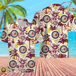 US Air Force 732d Airlift Squadron (AFRC) Hawaiian Shirt