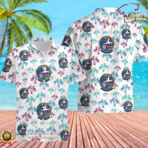 US Air Force 728th Airlift Squadron (AFRC) Hawaiian Shirt