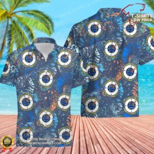 US Air Force 728th Air Mobility Squadron (AMC) Hawaiian Shirt