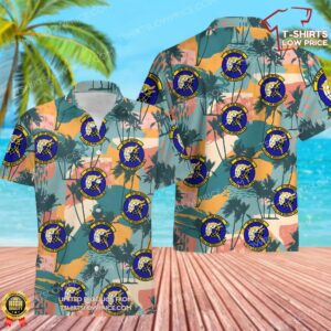 US Air Force 725th Air Mobility Squadron (AMC) Hawaiian Shirt