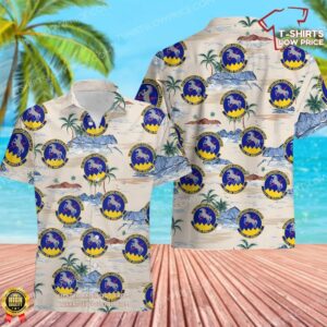 US Air Force 724th Air Mobility Sq (AMC) Hawaiian Shirt