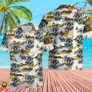 US Air Force 718th Intelligence Squadron Hawaiian Shirt