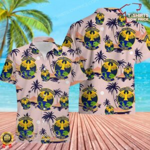 US Air Force 718th Aircraft Maintenance Squadron (PACAF) Hawaiian Shirt