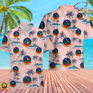 US Air Force 712th Air Support Operations Squadron (ACC) Hawaiian Shirt