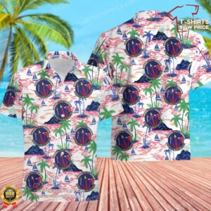 US Air Force 710th Combat Operations Squadron (AFRC) Hawaiian Shirt