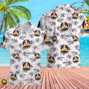 US Air Force 707th Maintenance Squadron (AFRC) Hawaiian Shirt