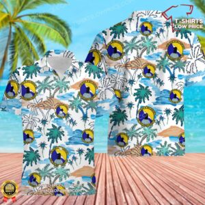 US Air Force 690th Intelligence Support Squadron (ACC) Hawaiian Shirt