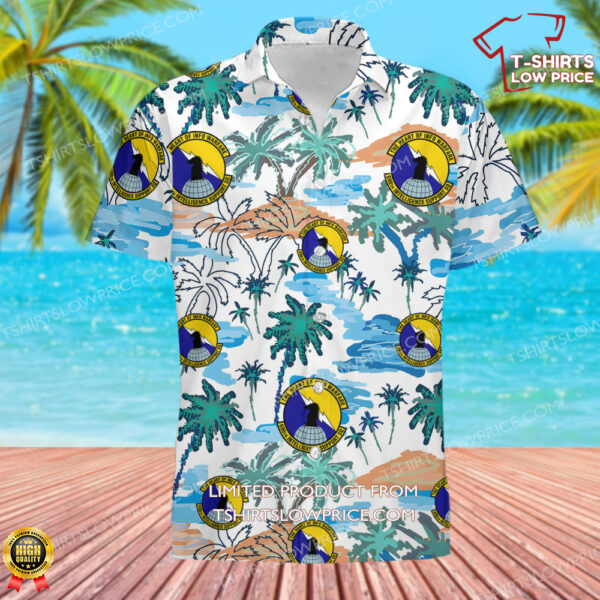 US Air Force 690th Intelligence Support Squadron (ACC) Hawaiian Shirt US Air Force 690th Intelligence Support Squadron (ACC) Hawaiian Shirt