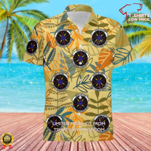 US Air Force 690th Cyberspace Operations Squadron (ACC) Hawaiian Shirt
