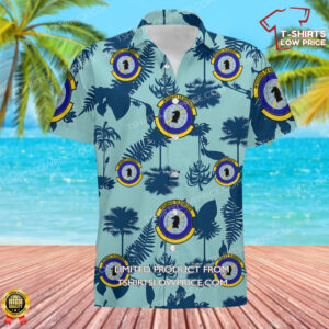 US Air Force 690th Cyberspace Control Squadron (ACC) Hawaiian Shirt