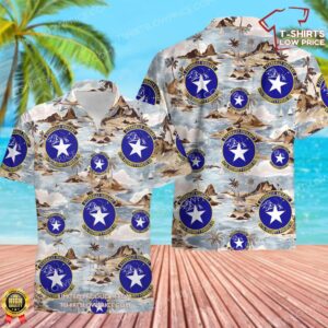 US Air Force 673d Security Forces Squadron (PACAF) Hawaiian Shirt