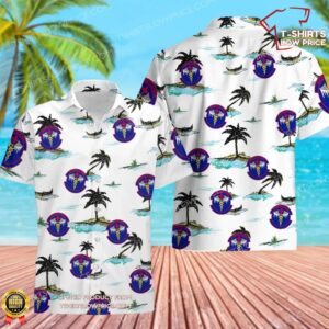 US Air Force 673d Healthcare Operations Squadron (PACAF) Hawaiian Shirt
