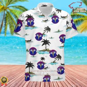 US Air Force 673d Healthcare Operations Squadron (PACAF) Hawaiian Shirt