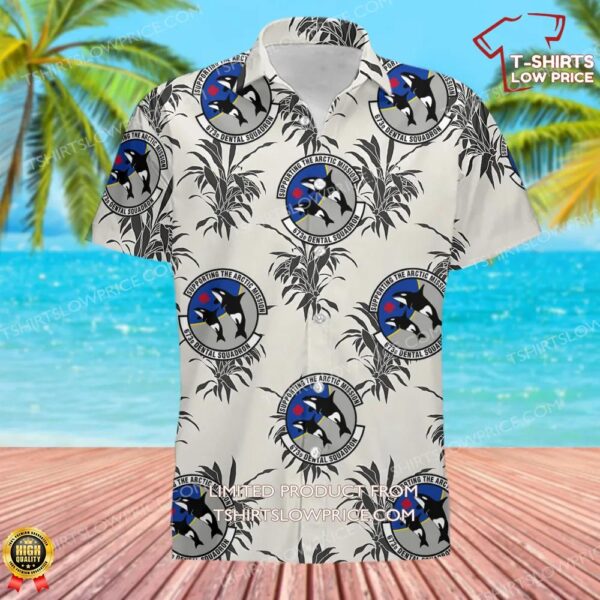 US Air Force 673d Dental Squadron (PACAF) Hawaiian Shirt US Air Force 673d Dental Squadron (PACAF) Hawaiian Shirt