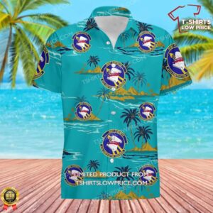 US Air Force 673d Contracting Squadron (PACAF) Hawaiian Shirt