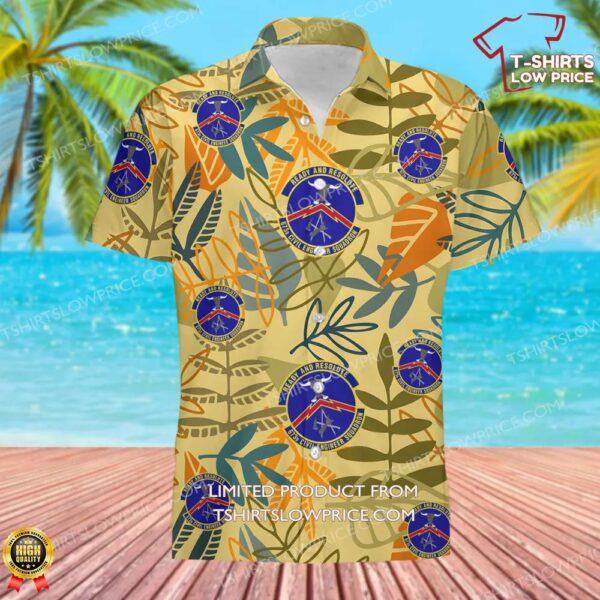 US Air Force 673d Civil Engineer Squadron (PACAF) Hawaiian Shirt US Air Force 673d Civil Engineer Squadron (PACAF) Hawaiian Shirt