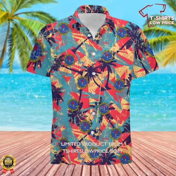 US Air Force 647th Force Support Squadron (PACAF) Hawaiian Shirt US Air Force 647th Force Support Squadron (PACAF) Hawaiian Shirt