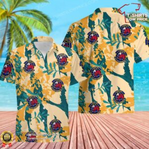 US Air Force 647th Civil Engineer Squadron (PACAF) Hawaiian Shirt